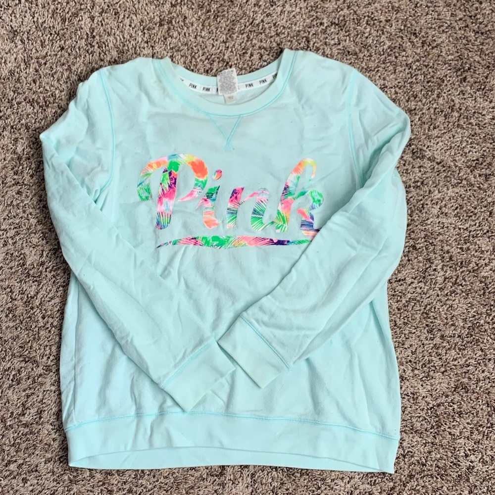 Pink crew neck